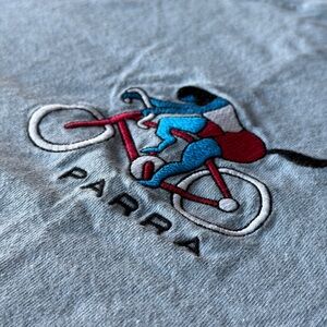 Parra Embroidered Cycling Graphic T-Shirt